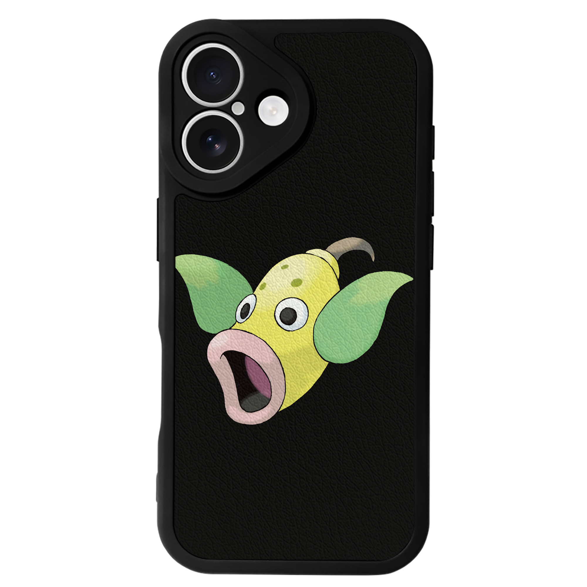 （画像用） ポケットモンスター Pokémon 【iPhone 16シリーズ対応】シリコンスマホケース（レザー調） 材質：シリコン